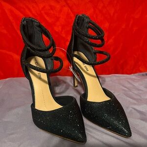 Gianni Bini - Rhinestone Triple Ankle strap pump